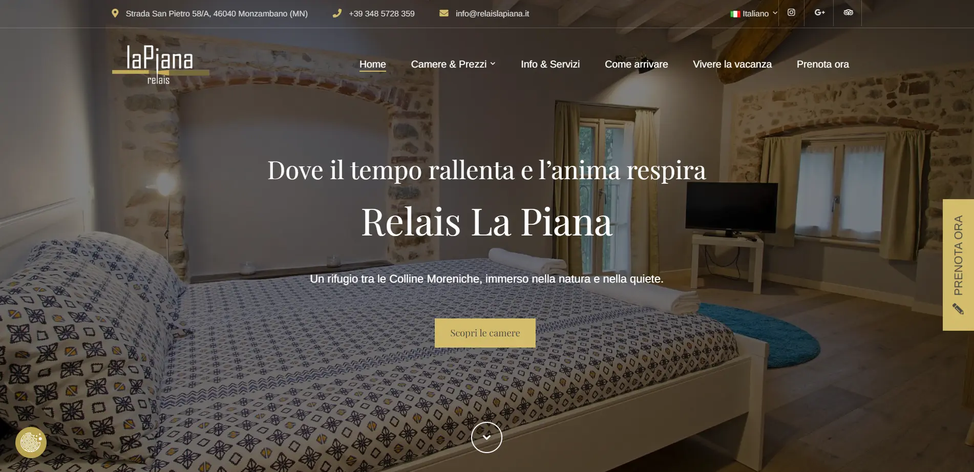 Screenshot Relais La Piana